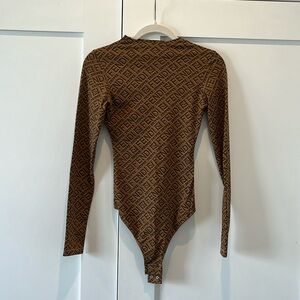 Fendi X Skims Longsleeve Bodysuit